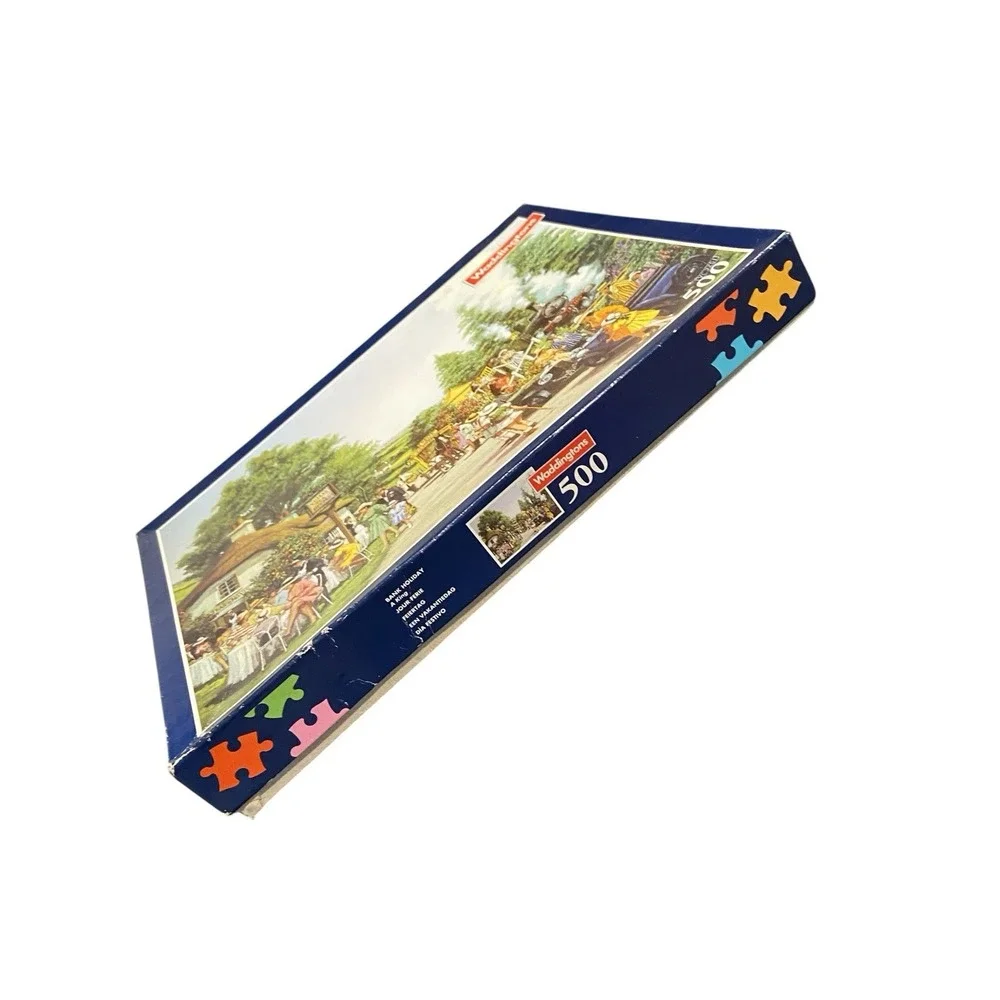 Waddingtons Bank Holiday 500 Piece Jigsaw Puzzle 1994 Vintage A King Train